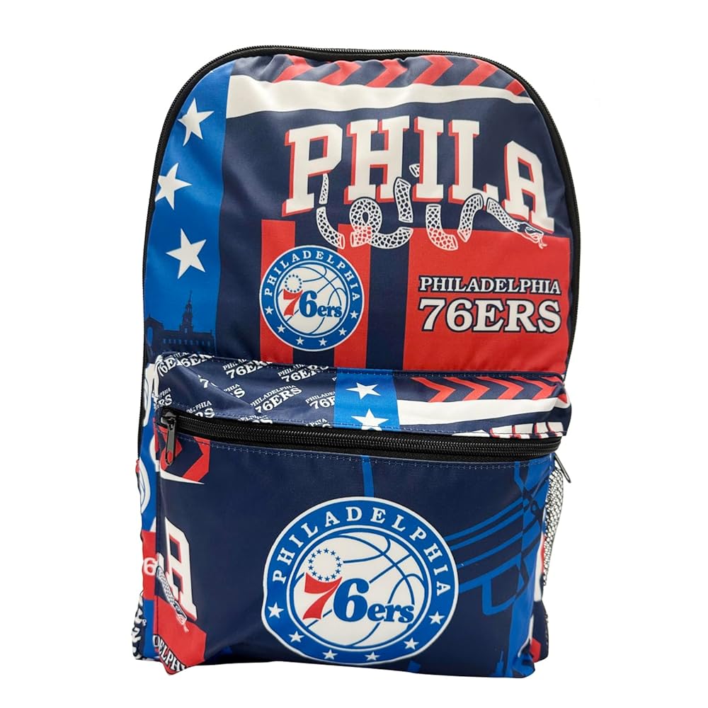 76ers バスケットボール用バックパック Amazon.com : Pro Specialties Group Philadelphia 76ers